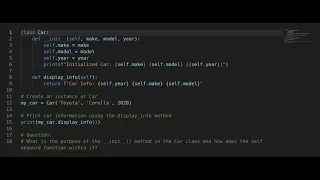 Python interview question -