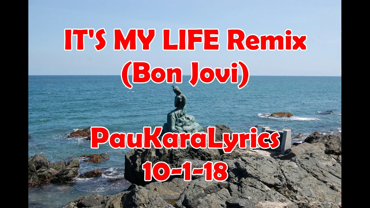 IT'S MY LIFE Remix BonJovi (Minus 1 with Lyrics)