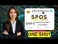SPOS Unit 2 Complete ONE SHOT Macro processors Compilers SPPU TE Comp Easiest Explanation