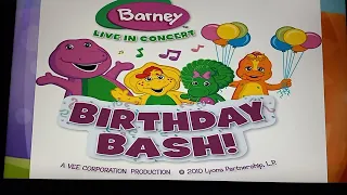 Barney Live in Concert Birt ay Bash - I Love You Folk