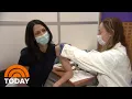Dr Natalie Azar Gets COVID-19 Vaccine Live On-Air TODAY