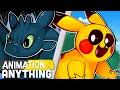 Toothless vs Pikachu - Rap Battle ANIMATION VS ANYTHING CH II