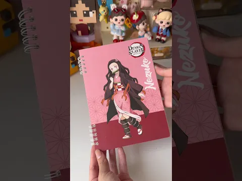 Review Vở Sổ Xoắn Lò Xo Demon Slayer Thiên Long thật đẹp và chất lượng✨ #janenguyen #diy #reviewvpp