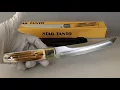 Rare TAYLOR SETO Japan TANTO 6 5 blade fighting knife