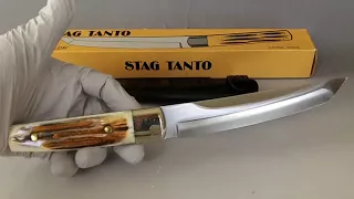 Rare TAYLOR SETO Japan TANTO 6 5 blade fighting knife