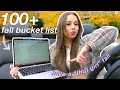 100 FALL BUCKET LIST IDEAS that you ll actually want to do THAT GIRL FALL EDITION