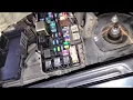2004 Honda Element CRV Starter Fuse Starter Relay Testing