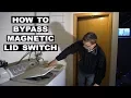 How to Bypass Magnetic Lid Switch on GE Washer