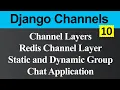 Channel Layer and Redis Channel Layer in Django Channels Hindi