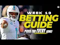NFL Week 13 Betting Guide EXPERT Picks for EVERY Game CBS Sports