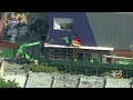 Forklift Topples Over At Brooklyn Construction Site