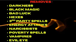 Remove Black Magic Energy Attacks Deep Reiki Aura Cleanse