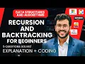 Recursion for Beginners Understanding and Solving Problems Coding Interviews - DSA