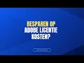 Download Lagu Besparen op ColdFusion licentiekosten?