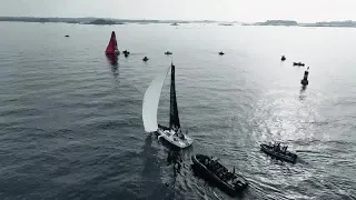 (English) La Solitude du Figaro Paprec Sept 6-8 Lands End to the Finish in France.