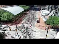 Epic Drone Flyby of DFW Marijuana March with Fort Worth Police Escort