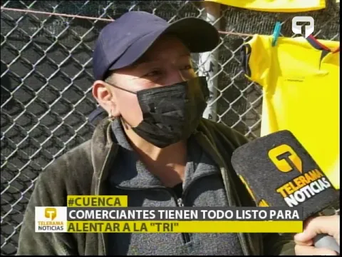 Comerciantes tienen todo listo para alentar a la Tri