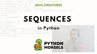 What is a sequence in Python
