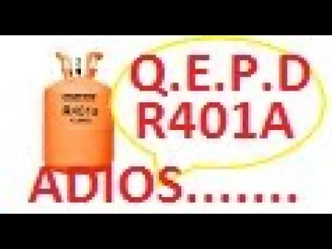 Download MP3 PRESIONES R401A 401A 401 MO39 Gas Refrigerante REFRIGERACIÓN Y AIRE SUSTITUTO R12  CLASE22
