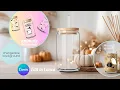 Animated Libbey Glass Can Mockup Canva Tutorial - Changeable Background