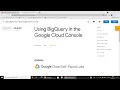 Qwiklabs Using BigQuery in the Google Cloud Console GSP406