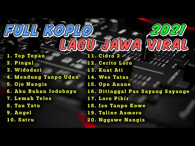 Download MP3 FULL KOPLO LAGU JAWA VIRAL TERBARU 2021 | Top Topan (Kulo pun angkat tangan, Ngapurane sayang)