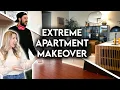 EXTREME APARTMENT MAKEOVER DIY Transformation From Start To Finish