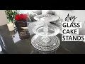 DIY Glass Cake Stands for Wedding SO EASY Cheap diy 3 tier cupcake stand