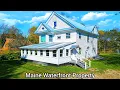 Maine Waterfront Property Water front ME Real Estate New England Cottages Old Houses