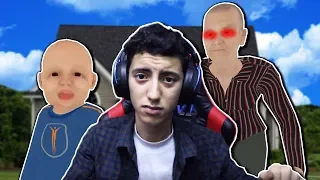 الطفل المبرهش وجدته الشريرة Granny Simulator 