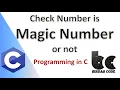 C Program to Check a Number is Magic Number or Not C Tutorial Bindas Code
