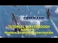 Command Modern Operations - Flight Tutorial Modern Airplane Intercept