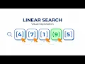 Linear Search Explained Visually Learn DSA Through Animation