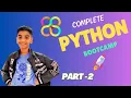 Python Complete Bootcamp Part - 2
