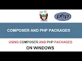 How to work with composer PHP and Packagist PHP Composer and Packagist