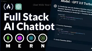 AI SaaS Chat Bot using MERN Stack - Tutorial