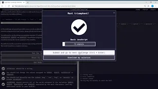 Basic JavaScript Word Blanks freeCodeCamp
