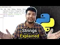Python String Explained Beginner Tutorial