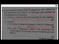 MOLE CONCEPT EXAM QUESTIONS FULLY ANSWERED