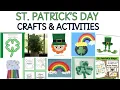 St Patrick s Day Crafts for kids Free Printables