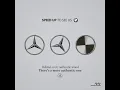 BMW advertising about Mercedes benz