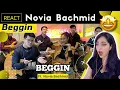 Download Lagu FIRST TIME REACTING to Novia Bachmid ft. Fivein  - Beggin'(KERONCONG) #LetsJamWithJames