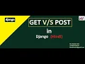 POST Method In Django GET Vs POST Method Django Tutorial For Beginners