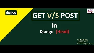 POST Method In Django GET Vs POST Method Django Tutorial For Beginners