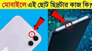 মোবাইলের নিচে ছোট ছিদ্রটার কাজ কি? জানলে অবাক হবেন  Amazing Facts You Never Noticed