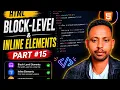 HTML black-level and inline elements Tutorial in Amharic part