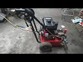 Generac pressure washer project done and I made a decision