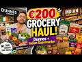 Indian Grocery Shopping in Ireland E200 SPENT Dunnes Stores Indian Supermarket Tour