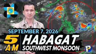 Luzon at Visayas Magiging Maulan Dahil sa Habagat, Habang Maaliwalas na Panahon naman sa Mindanao
