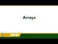 Arduino Lesson - Arrays